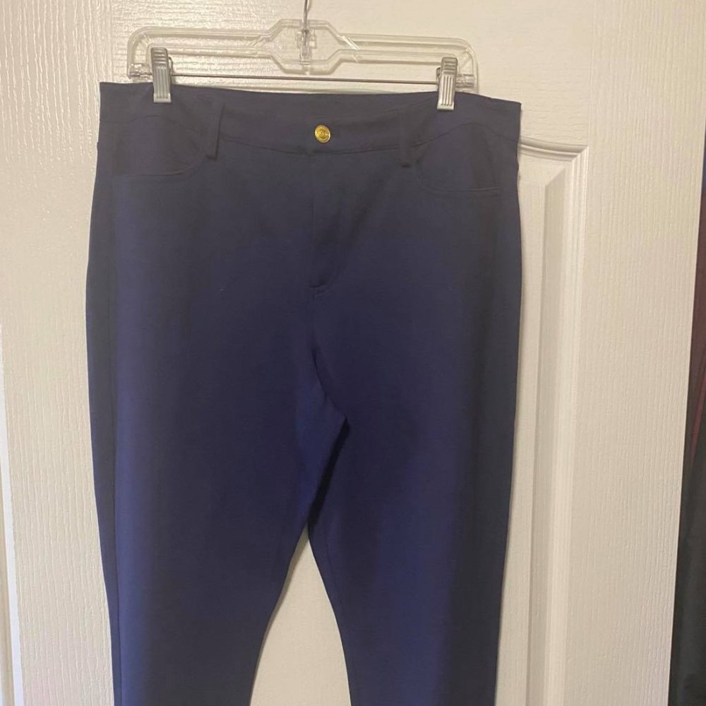 Michael Kors, Jersey pants, size 14, navy blue